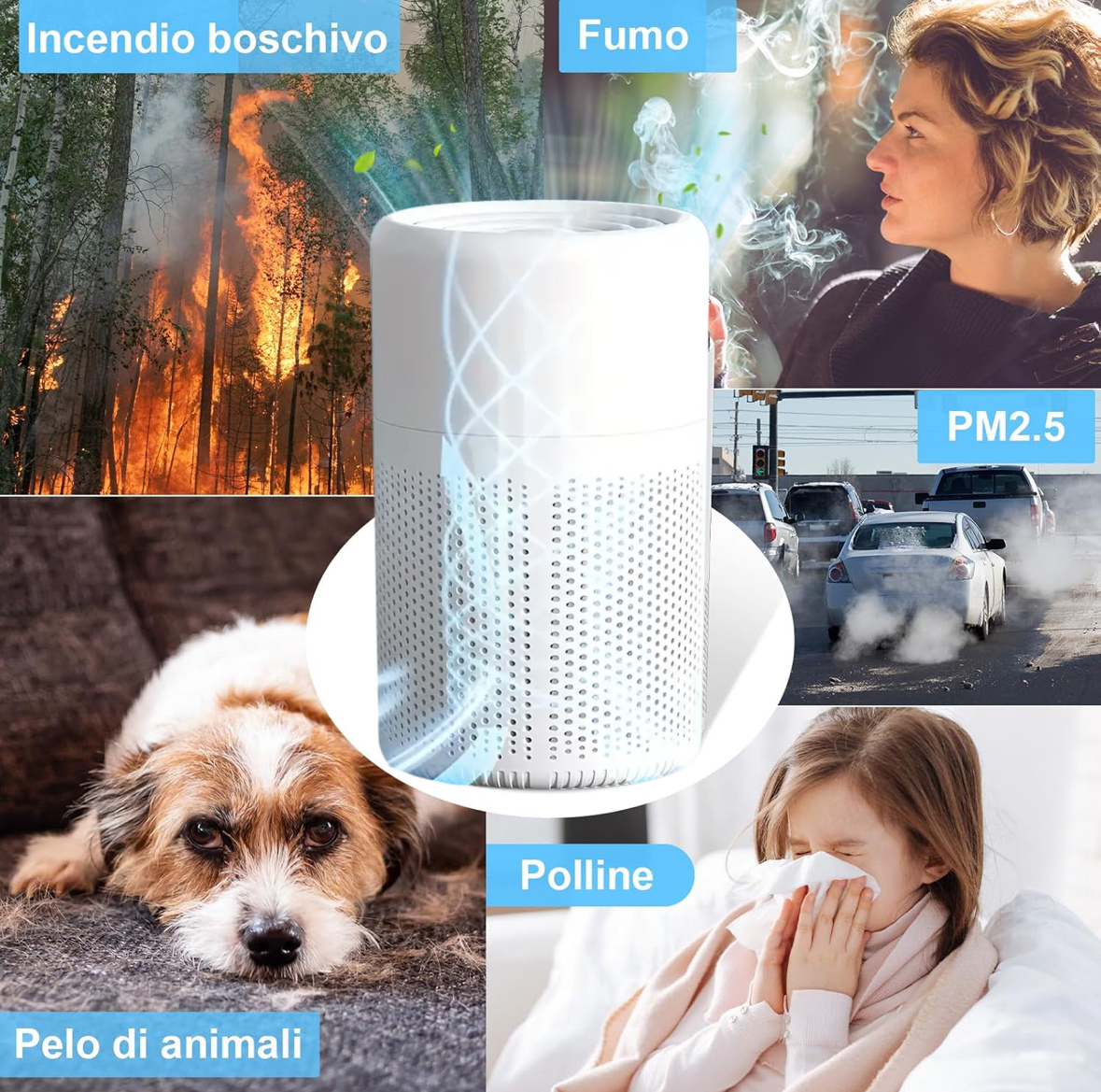 Purificatore d'Aria Intelligente