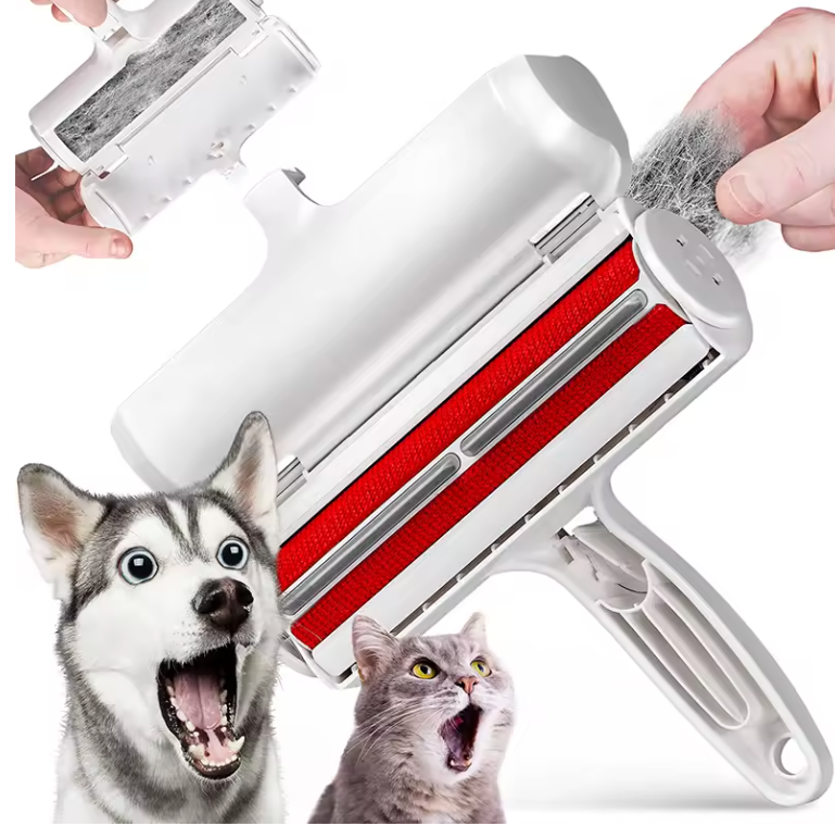 🐾 Spazzola Autopulente e Riutilizzabile per peli di Animali